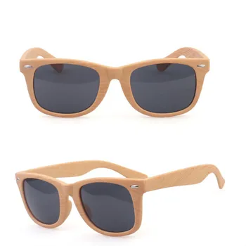 2019 naujas retro medienos grūdų moteriški akiniai nuo saulės mados leopard vyriški akiniai classic prekės ženklo dizainas UV400 aikštėje vairavimo akiniai