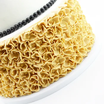 Minkštas Pyragas Dekoravimo Priemonės, 3D Gėlių Modelio Silikono Forma 