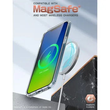SUPCASE iPhone 12 Pro Max Atveju 6.7 colių (iki 2020 m. Laida) UB Stiliaus Premium Hybrid Apsauginis Bamperis Atveju Aišku, galinis Dangtelis Caso