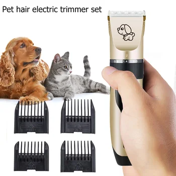 Elektros šunelis Plaukų Žoliapjovės USB Įkrovimą, Augintinių, Šunų Kačių Czesanie 