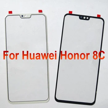 A+Kokybės Huawei Honor 8C 8c Jutiklinis Ekranas skaitmeninis keitiklis TouchScreen Stiklo plokštės Honor8C 8 c, Be Flex Kabelis atsarginės Dalys