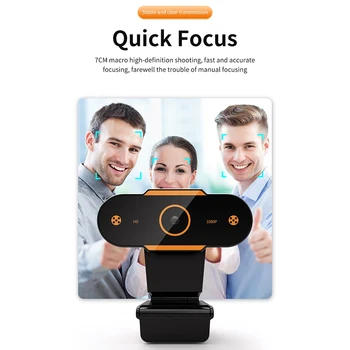 2020 Pasukti HD Webcam PC Mini USB 2.0 Web Kamera Filmuoti Aukštos raiškos, su true color vaizdai