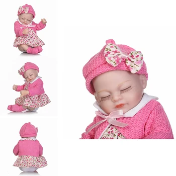 NPK 26cm viso Kūno Silikono Vinilo Lėlės Naujagimių Lėlės Nekilnojamojo Minkštos Kūdikių Lėlės Bebe Atgimsta Lėlės Vaikiškų Vonios Žaislai Mergaitėms