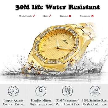 MISSFOX Prabangos Prekės Apyrankę Žiūrėti Moterims Gold Verslo Mažas Dizaineris Laikrodžiai Vandeniui Papuošalai Apdailos Laikrodis 2020 Tendencijos