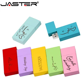 JASTER usb 2.0 (nemokamai logotipą) Medinis USB atmintukas klevas 