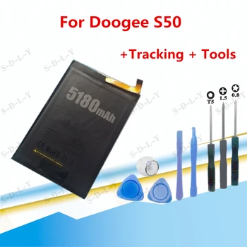 3.8 V 5180mah Už Doogee s50 mobiliųjų Telefonų baterijas Doogee-s50 Baterija +Sekimo + Įrankiai
