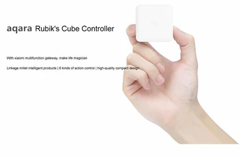 Aqara Magic Cube Valdytojas Zigbee Versija kontroliuoja Šešis Veiksmus, Gestus Už Xiaomi mijia mihome app 