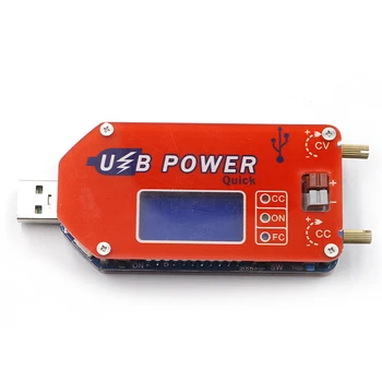 DP3A Skaitmeninis displėjus, USB reguliuojamas maitinimo modulis DC 1-30 V 15W QC 2.0 3.0 FCP Greitai įkrauti laboratorija maitinimo regulador