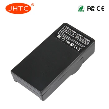 JHTC LP-E5 LP E5 LPE5 LCD USB Akumuliatoriaus Kroviklis Canon EOS Rebel XS T1i XSi 1000D 500D 450D Kiss X3 X2 F, LC-E5 CBC-E5
