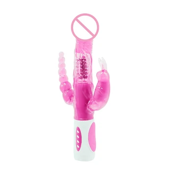 Lytis Produktai Moteris BAILE 12 Greičio Dvigubai Motorų G-taško Vibratorius Klitorio Massager Nemokamai Bendable Vibruojantis Penis Sekso Žaislai