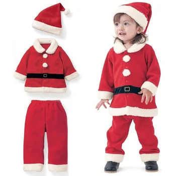 2020 m. Vaikų Drabužių Naujųjų Metų Kalėdų Drabužiai Berniukams ir Mergaitėms, puošniai Apsirengti Kalėdų Senelio Drabužius Kalėdų Kostiumai Vaikams Drabužių
