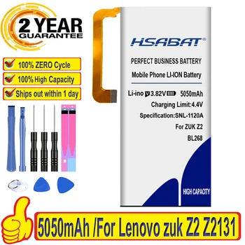 HSABAT Top Brand Naujas 5050mAh BL268 Baterija Lenovo zuk Z2 Z2131 per sekimo numerį