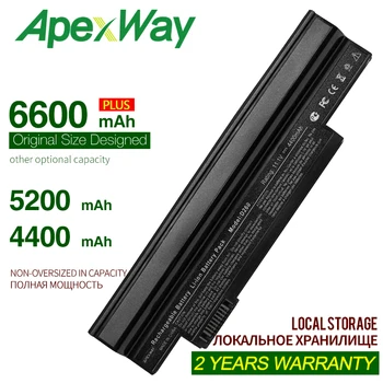 ApexWay Baterija Acer Aspire vienas 253H 532h 532G AO532h Už eMachines 350 eM350 NAV51 NAV50 UM09H31 UM09H41 UM09G31 UM09H75