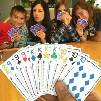 Penkių Vainikai, Dovanų Žaisti Kortų Žaidimų Klubas Lentelėje Šeimos Susibūrimo Interaktyvieji Pradinio Švietimo Žaislas Kelionės Juokinga Vaikams Adluts