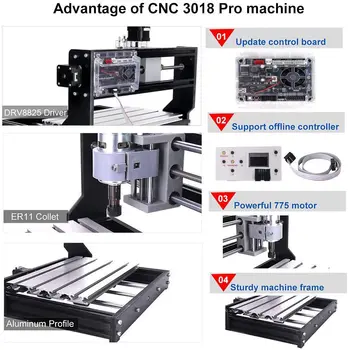 CNC Pro 3018 Laser Cutting machine 