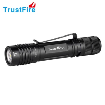 TrustFire L1 CA18-3X 385 Liumenų Mini LED Žibintuvėlis ( 1xAAA/1x10440 )