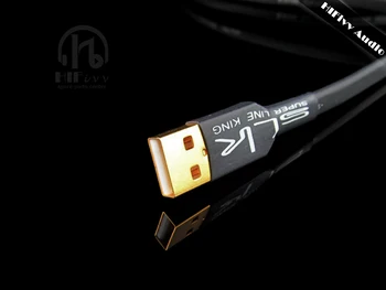 Hi end kabelis hi end Audio USB Kabelis UM1 USB DAC Cable HIFI stiprintuvas USB duomenų kabelis