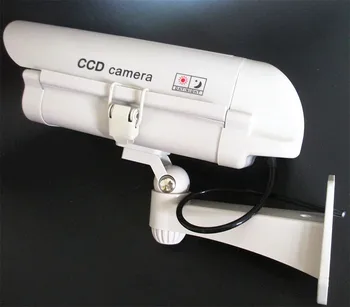 Manekeno netikrą kameros cctv saugumo lauko Raudona LED žibintai, vaizdo stebėjimo wifi false manekeno kameros baterija de seguranca