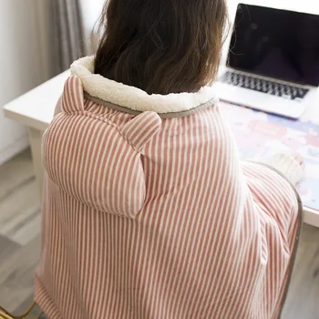 Nešiojamas USB įkrovimo šilta-iki elektros antklodė Office antklodė Šilta-iki skara šildymo elektros antklodė