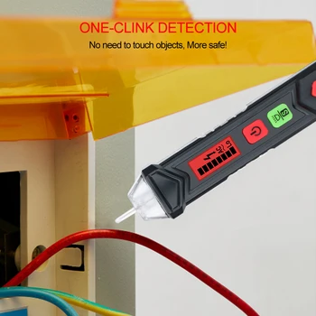 GVDA Protingas Ne-susisiekite su Signalo AC įtampos detektorius matuoklį Smart Testeris Pen 12-1000V Elektros Srovės Jutiklis Bandymo Pieštukas