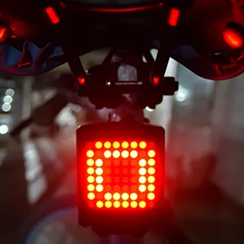 Dviračiai LED Indikatorius Galiniai Lazeriai Posūkio Signalo Lemputė Belaidžio Nuotolinio valdymo Įrengti Ant Rankenos Skersmuo Nuo 12-34mm