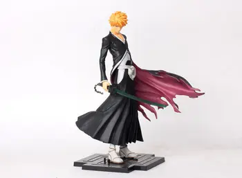 20cm anime Bleach Kurosaki Ichigo Veiksmų Skaičius, PVC Kolekcijos Modelis žaislai kalėdų dovana