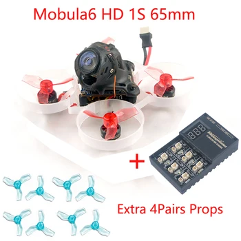 Happymodel Mobula6 HD 1S 65mm Brushless Quadcopter BWhoop Mobula 6 HD FPV Rasės Drone BNF wi/ AIO 4IN1 Crazybee F4 Lite HD Kamera
