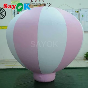 1,5 m(5ft) PVC pusę karšto oro balionu, pripučiami balionai kabo kūdikio dušas šalis/vaikams gimtadienio/medelynas/renginys/paroda/paroda