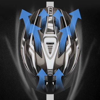 GUB Dviračio Šalmas Protas Žibintai USB Įkrovimo Dviračių MTB Kelių Dviratį Intergrally-suformuoti Šalmai Ultralight DH Sporto Saugus Šalmas