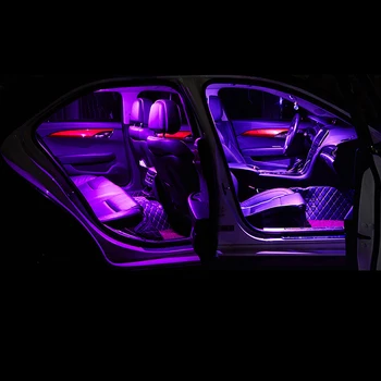 14pcs Girlianda T10 W5W Automobilio LED Interjero Skaitymo Šviesos Audi Q5 8R SQ5 2008 m. - 2019 Auto Kambario Lubų Skliautai Kamieno Lemputė 12V