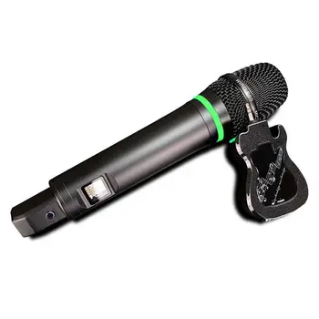 GT-100 UHF Bevielis Mikrofonas Su Karaoke 