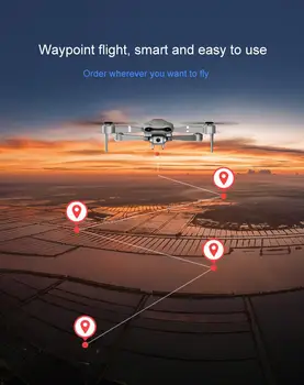 RCtown Drone GPS 4K 5G WiFi Live Vaizdo FPV su 4K/1080P HD Kamera Plataus Kampo Kamera, Sulankstomas Aukščio Laikyti RC Drone X0704
