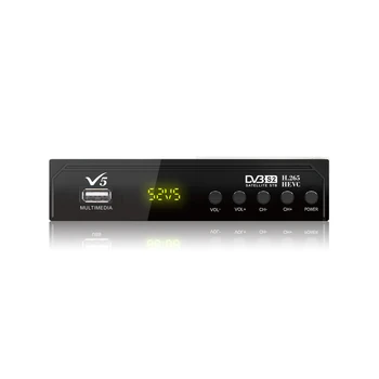 DVB-S2 V5 Full HD 1080P Palydovinės TELEVIZIJOS Imtuvas + USB WIFI Antenos Parama 