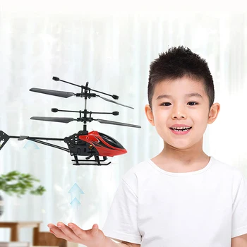 Berniukas Žaislai Plaukioja Sraigtasparnis Su Nuotolinio Valdymo Orlaiviai, Pakabos Indukcijos Tėvų-Vaikų Namų Žaidimų Patalpų Ir Lauko
