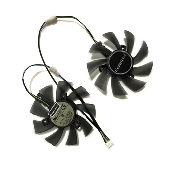2vnt/daug GPU RX 470/570 ŠARVAI aušintuvas Vaizdo plokštės ventiliatorius Radeon RX570 MSI RX470 ŠARVAI Grafikos plokštės Aušinimo sistema, kaip pakeisti