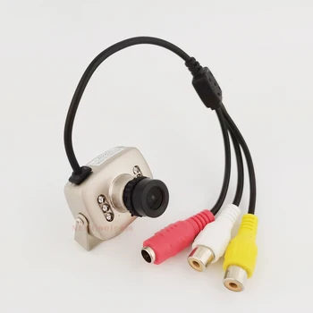 NEOCoolcam Super Mini Metalo 700TVL Spalvų CMOS VAIZDO Mini Saugumo Kameros Infraraudonųjų spindulių Naktinio Matymo vaizdo įrašą iš Analoginės Vaizdo Garso Stebėti Kameros