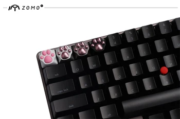 Metalo keycap R4 katės letena specialios keycaps mechaninės klaviatūros zomo aliuminio lydinio bžūp