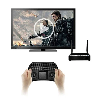 Measy GP800 2.4 GHz, Belaidis Žaidimų Klaviatūra Smart Oro Pelės Tochpad Nuotolinio Valdymo Android TV Box / Laptop / Tablet PC