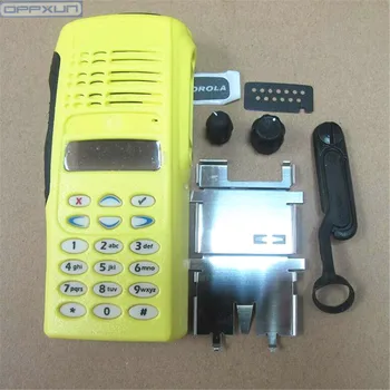 OPPXUN geltona Walkie-talkie priedai atveju, Motorola GP338 GP380 PTX760 du būdu radijo apvalkalas
