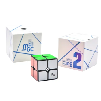 Yongjun YJ MGC 2x2 Magnetinio Magic Cube YJ MGC 2x2x2 Greitis MGC2 Cubo magico vaikai neo kubas Smegenų Mokymo Žaislų, Vaikai, Vaikams, žaislas