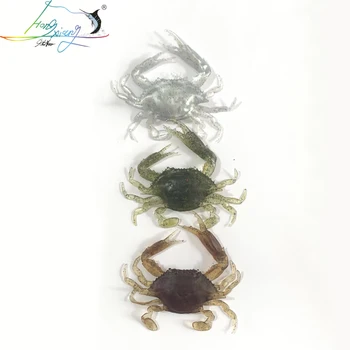 2021 14.6 g silikono kelių masalas 3D modeliavimas krabų masalas jūros žvejybos masalas, žūklės reikmenys jūros krabų masalas įtartinas kvapas
