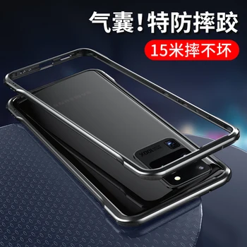 Samsung Galaxy S20 Plus Atveju S20ultra Bamperis Metalo, Aliuminio Rėmo Dangtis Samsung Galaxy S20 Ultra oro Pagalvė atsparus smūgiams Atveju