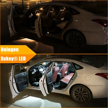 Xukey Baltas Automobilis LED Salono Apšvietimas Rinkinys, Skirtas 
