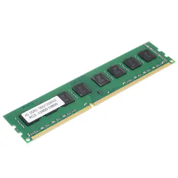 1pc Profesinės 4GB PC3-10600 DDR3 1333 Mhz 240Pin 4G Ram AMD Desktop PC DIMM Atminties Naujas