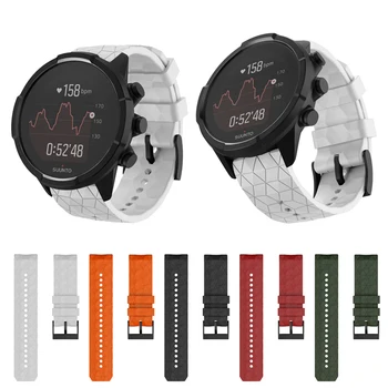Watchband Smart Watch Band Dirželis su Silikono Pakeisti Suunto 9 Baro Vario FS99