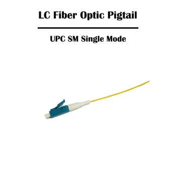 50 Vnt/daug 1.0 Metrų LC UPC/APC SM Vienos rūšies MM Optinio Pluošto Galiuku 0,9 mm Simplex FTTH Tinklų Ethernet