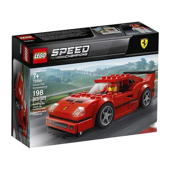 LEGO Greitis Čempionų Ferrari F40 Competizione 75890 Kūrimo Rinkinį (198 Vnt.) Lego Ninjago Statybos Blokus 