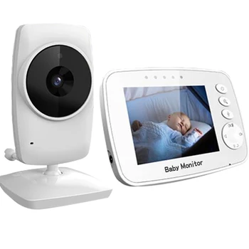 Video Baby Monitor su Kamera ir Garso, Nuotolinio Pan Tilt Zoom, EOENKK Stebėti, Kamera 3.2-Colių LCD Ekraną, Infraraudonųjų spindulių Naktinio Matymo