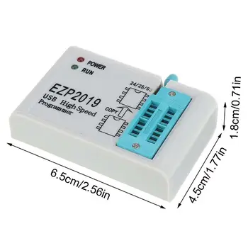 EZP2019 Didelio Greičio USB, SPI Programuotojas pagalbą 24 25 26 93 Serijos Lustai EEPROM 25 Flash Bios su 3 Lizdas