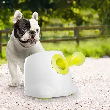 Šuns žaislas augintiniui mokymo metikas teniso paleidimo automatinis mesti kamuolį paslaugos mašina pinball juokinga